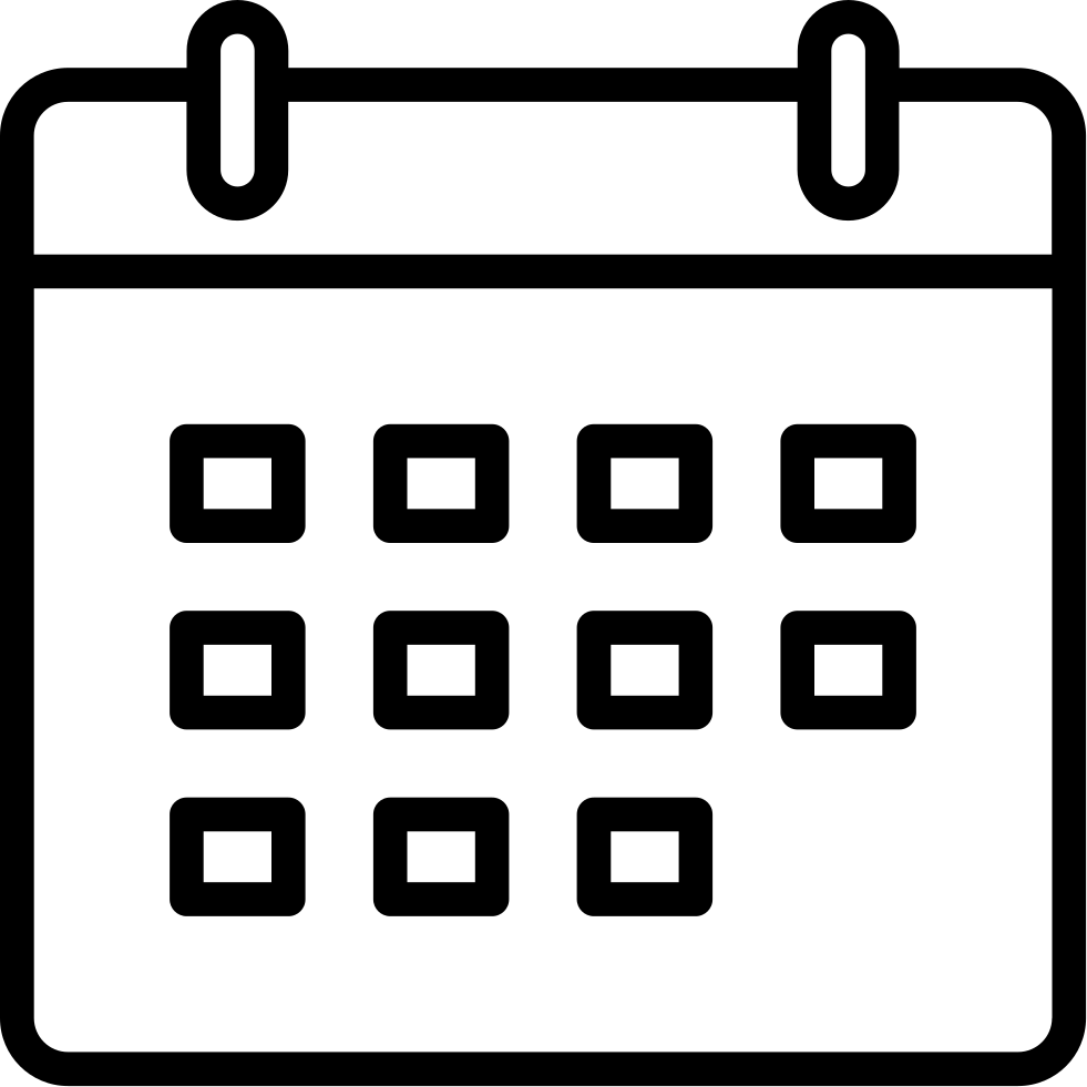 Button to open calendar
